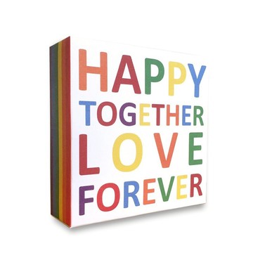 彩虹囍毛氈杯墊(6入)