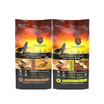 毛豆寵物 安柏希雅 無榖鮮肉狗糧 狗飼料 12kg