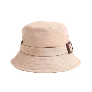 BURBERRY 巴寶莉 漁夫帽 S 卡其色 棉質 8057391 【二手名牌BRAND OFF】