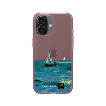 iPhone 17 Clear (相機按鈕) 晶醺玫 - Van Gogh Museum - 海濱的漁船