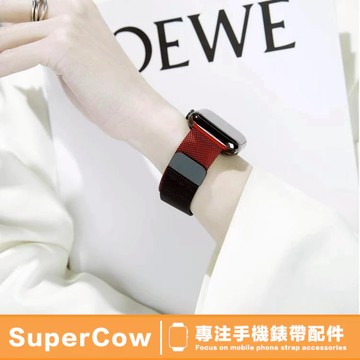 新款米蘭 高品質 Apple WatchS10 磁吸式米蘭 透氣不鏽鋼 錶帶 9 8 7 40/41/42/44/45