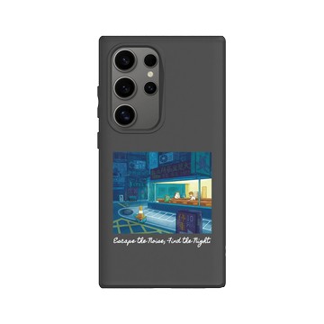 Galaxy S24 Ultra SolidSuit 黑 - 怪奇事物所 Incrediville - 台式夜遊者