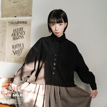 西林 CLIN｜選物｜ 燈芯絨多扣襯衫外套_三色 / G-0009 女版 長袖 秋冬 女生