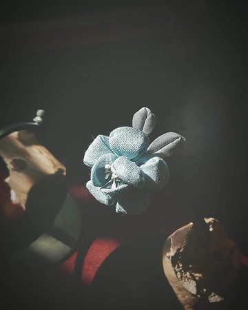 髮簪/花簪/木簪/樟木/和風布花/細工花/つまみ細工/二十四節氣