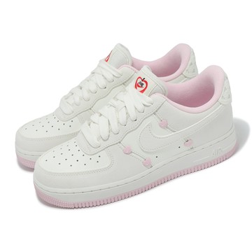 [ACS] Nike 休閒鞋 Wmns Air Force 1 07 女鞋 男鞋 粉 米白 情人節 愛心 AF1 經典 HV5992-111