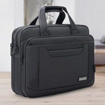 多層牛津商務公務男包手提公文包15.6電腦辦公包A4文件業務手拎包
