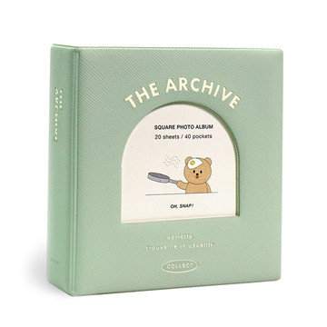 ICONIC THE ARCHIVE 方形相簿  20張  02 奶油薄荷