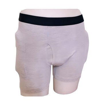 感恩使者 髖關節大腿骨保護內褲 紳士款 灰色 棉60%+PET40%  M  1件