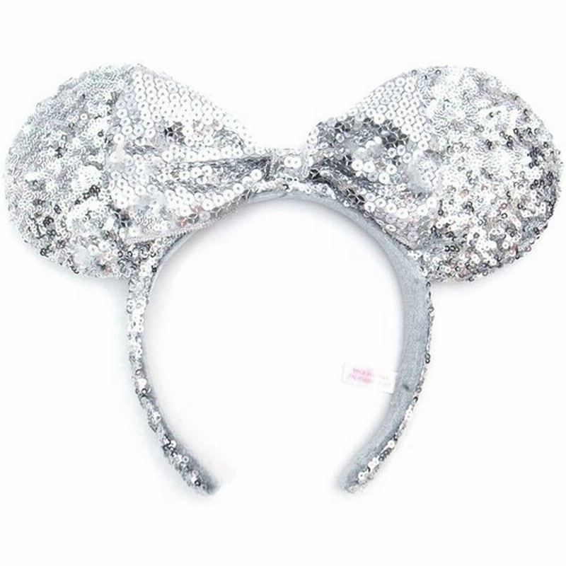 ミッキー カチューシャ キラキラ スパンコール シルバー ディズニー リゾート限定 エクセルワールド プレゼントにも 通販 Lineポイント最大0 5 Get Lineショッピング