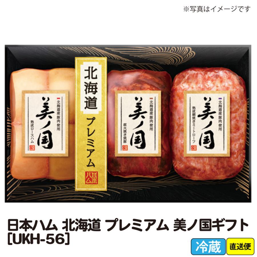  御歳暮 お歳暮 おせいぼ お年賀 手土産 ごあいさつ ご自宅用 日本ハム 北海道 プレミアム 美ノ国ギフト (UKH-56)