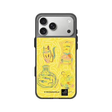 iPhone 17 Pro Max Clear (相機按鈕) 酷墨灰 - Van Gogh Museum - 現代素描 - 圖案