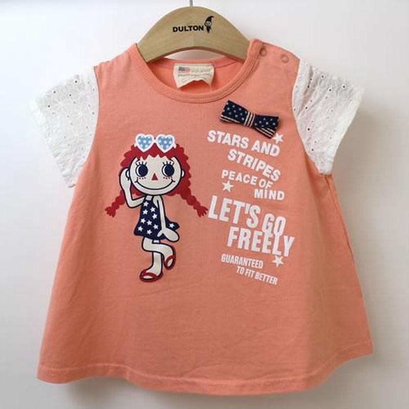 保存版】 DADDY OH ダディオダディ 半袖 Ｔシャツ 白 １５０ 