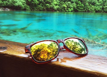 2is AmberO 太陽眼鏡│玳瑁色│橘色反光鏡片