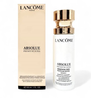 LANCOME 蘭蔻 絕對完美黃金玫瑰鑽白精粹30ml 【百貨專櫃TESTER版】