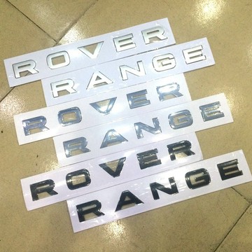 LAND ROVER RANGE Discovery EVOQUE VELAR 前標 後標 尾標 車標 字標 路虎 字母