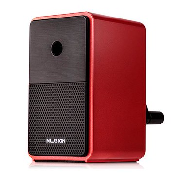 得力Deli NUSIGN削鉛筆機/NS077/珊瑚紅