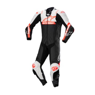 【賽道競技】Alpinestars A星 MISSILE V2 WARD 1PC LEATHER SUIT 黑白紅 連身 競技 防摔皮衣