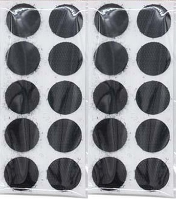 【文具通】LIH WEI 力韋 圓形 造型 粘扣帶 黏扣帶 魔鬼氈 魔鬼沾 子母扣 約直徑約2cm 黑色 E1130019【領券滿額再折千12/31止】