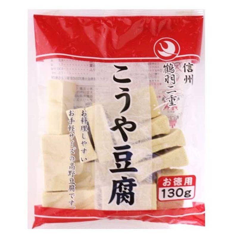 乾物屋の底力 鶴羽二重 高野豆腐（1 2カット） 徳用130ｇ×30袋