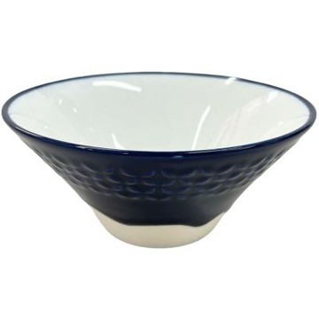 日本shinacasa-Fujiyama富士山-碗L550ml(藍)