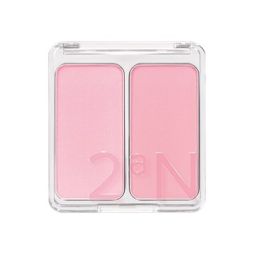 2aN摩登雙色腮紅#13甜莓粉 4.4g * 2