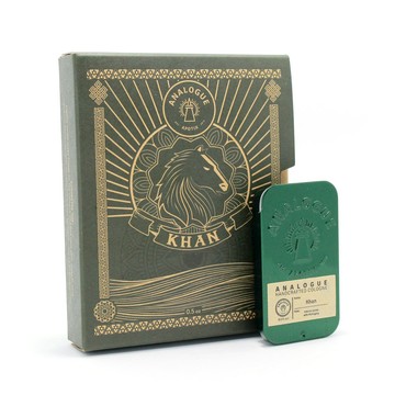 Analogue 王者 固體香水香膏（Khan）固態古龍水香水膏體香膏 隨身身體香氛膏芳香膏 男性男士男生男用香氛男香