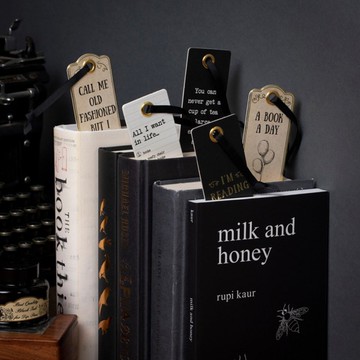 簡約文學名言書籤 / 與文字的深度對話 *英國進口 台灣出貨*