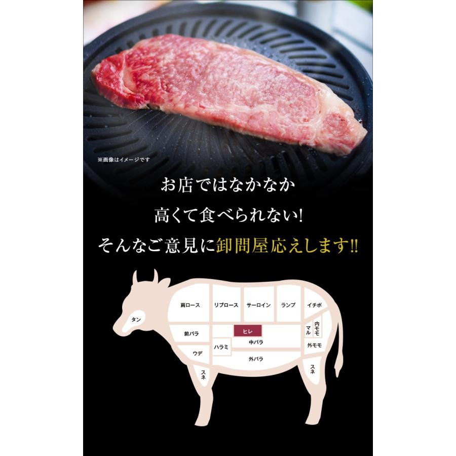 ギフト お中元 御中元 九州産黒毛和牛ヒレ100g（1枚）ステーキ用  BBQ バーベキュー 送料無料 内祝い 贈物 御歳暮 お歳暮 化粧箱