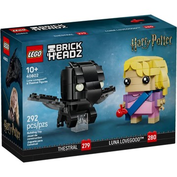 [樂享積木] LEGO 40802 露娜羅古德和騎士隆鬼馬 哈利波特 BrickHeadz系列