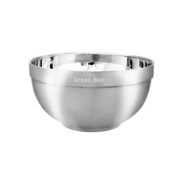 綠貝316不銹鋼隔熱白金碗12.5cm