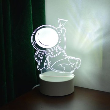 宇航員小夜燈太空人臺燈臥室ins少女充電床頭插電宿舍裝飾氛圍燈
