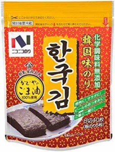 ニコニコのり 韓国味のり 40枚 ×10個