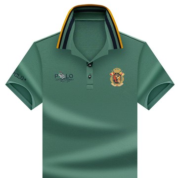 【新款熱賣】專供短袖男士POLO保羅衫夏裝上衣中青年爸爸翻領t恤男士