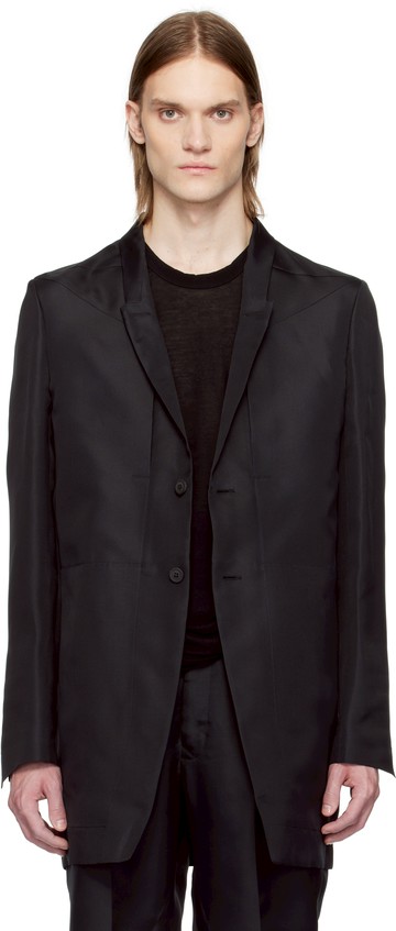 Rick Owens 黑色 Hollywood Lido 西装外套
