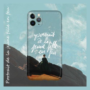 【清存】燃燒女子的肖像手機殼全包磨砂軟殼適用于蘋果/Apple