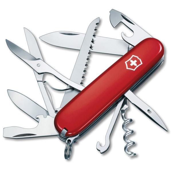 Victorinox ビクトリノックス　Swiss Army 15機能マルチツール Huntsman Pocket Knife　（赤）