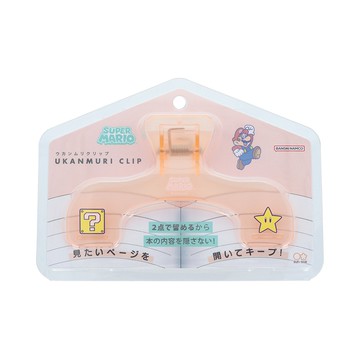 UKANMURICLIP不遮擋書本樂譜固定夾 瑪利歐