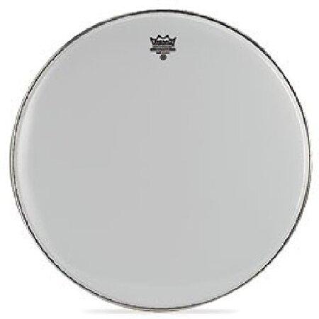 Remo Ambassador Smooth White  Bass Drumhead, 18" 並行輸入品