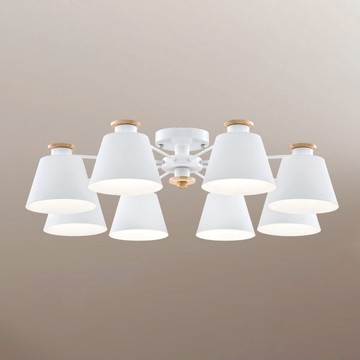 E27 北歐風半吸頂八燈 B188-53-12-1671