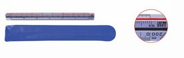 徠福 鋁合金比例尺 No.6083 / 支【APP滿額下單10%點數(單一帳號最高1000點)】4/30止