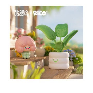 尋找獨角獸 RICO 快樂小屋系列盲盒手辦公仔盒玩 (單入隨機出貨)