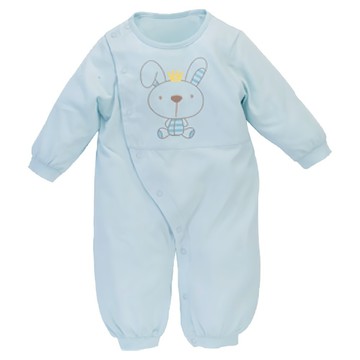 vivibaby 王子兔妙妙装 嬰兒連身衣  80cm  藍色