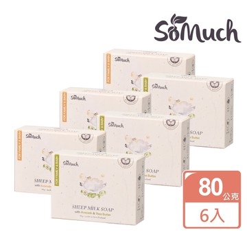 【壽滿趣】【壽滿趣】Somuch紐西蘭綿羊乳護膚皂80gm(麥蘆卡蜂蜜3+乳油木果3)