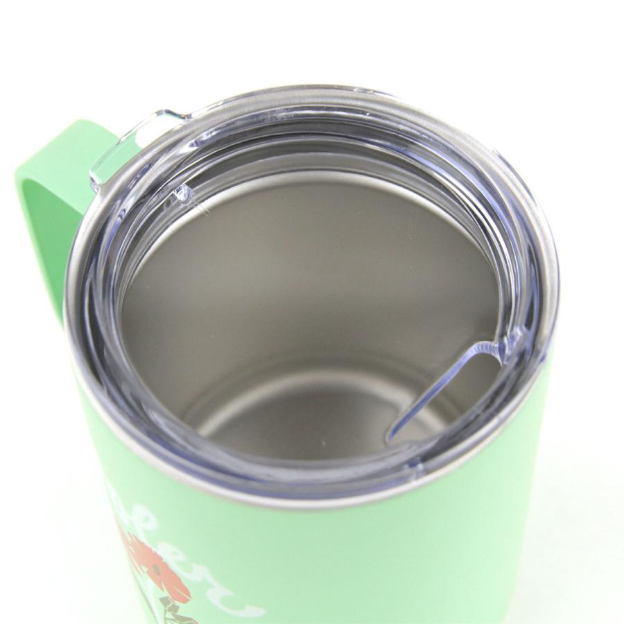 ポーラー マグカップ POLER アウトドア キャンプマグカップ 蓋つき INSULATED MUG MINT 221ACM9104