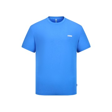 短袖T恤 T-SHIRTKC7522MCTS09 休閒 男上衣 鈴花藍色 1011554-428