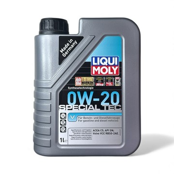 LIQUI MOLY 力魔 Special Tec V 0W20 ｜高科技合成機油｜Volvo認證 C5 SN｜1公升