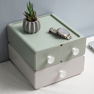 樹德抽屜收納盒二入組桌上抽屜盒整理盒