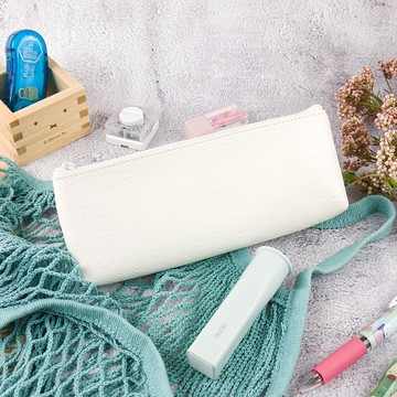 conifer 綠的事務 慢遊篇章 微醺系列 大筆袋/鉛筆盒/文具袋  10個  醇厚白