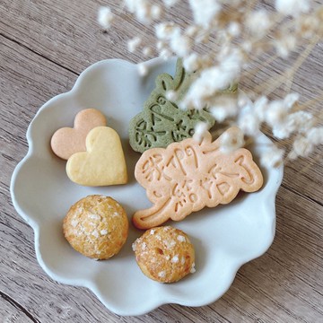 【婚禮小物、二進禮】幸福小小黛 | 脆糖泡芙 | 手工餅乾 | 婚禮