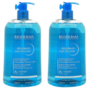 BIODERMA 舒益B3平衡修護沐浴露  1L  2瓶